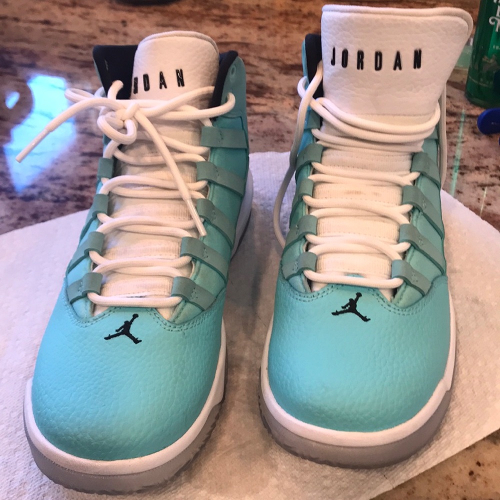 Nike Jordan Max Aura - Youth - Light Aqua - Picture 3 of 5